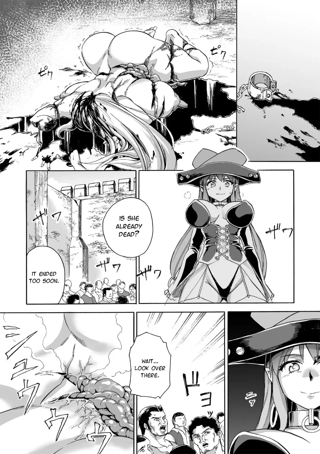 [Matumoto Kei] Majo no Rakujitsu 2 -Kagyaku- | Witch's Final Hour 2 -Cruel Torture- Fhentai - Page 13