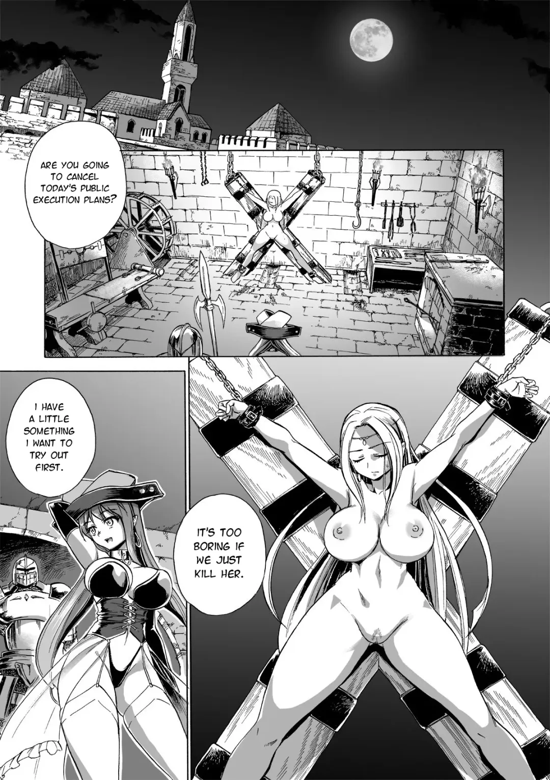 [Matumoto Kei] Majo no Rakujitsu 2 -Kagyaku- | Witch's Final Hour 2 -Cruel Torture- Fhentai - Page 2