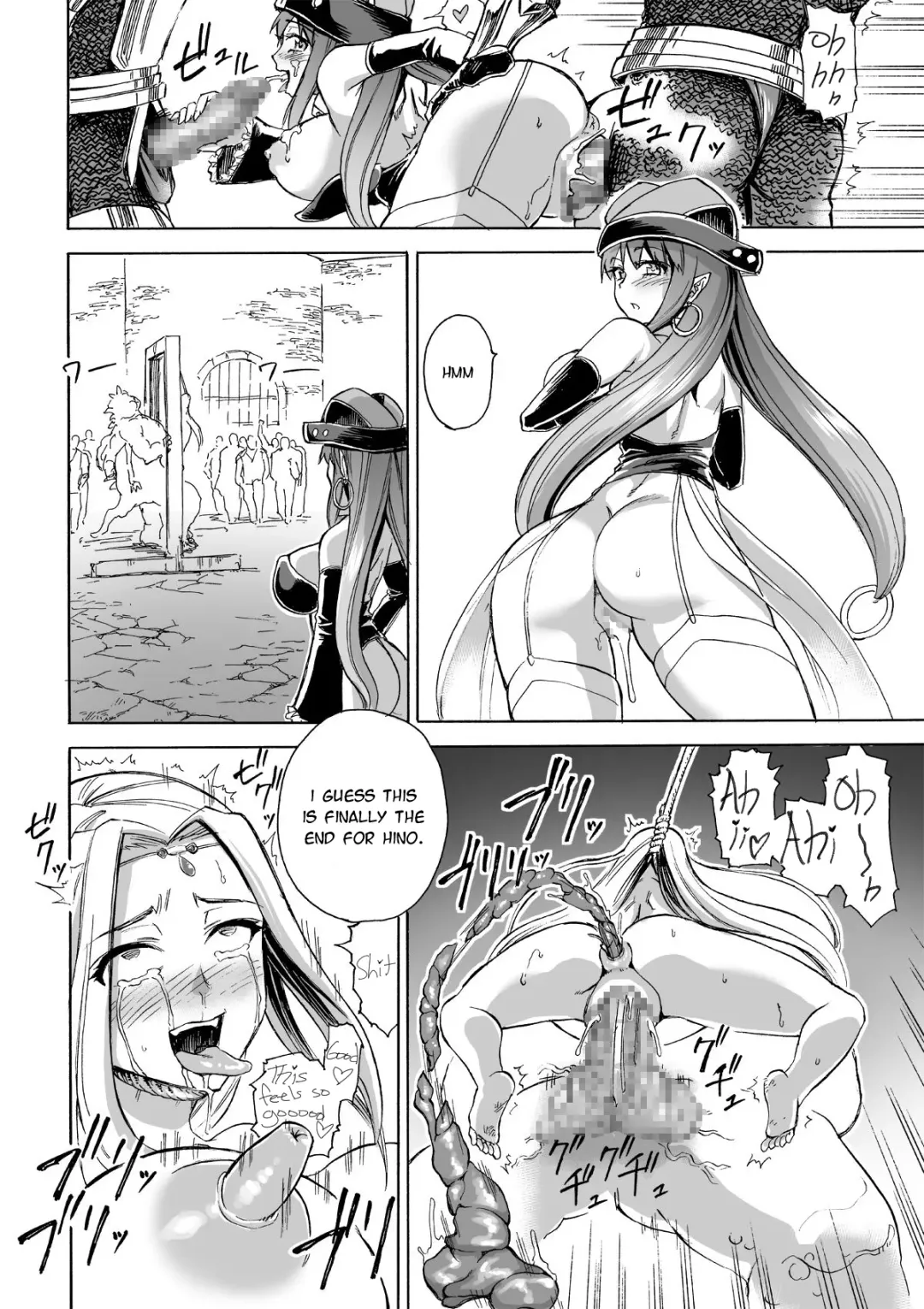 [Matumoto Kei] Majo no Rakujitsu 2 -Kagyaku- | Witch's Final Hour 2 -Cruel Torture- Fhentai - Page 37