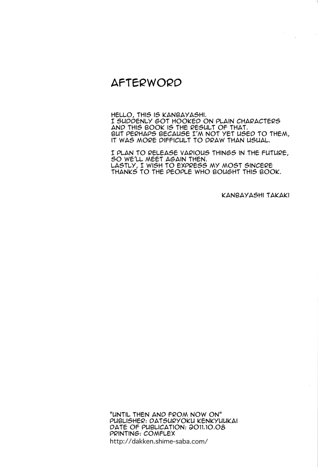 [Kanbayashi Takaki] Soremade to Korekara | Until Then and from Now On Fhentai - Page 29