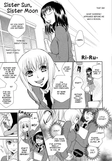 Read [Ri-ru-] Sister Sun, Sister Moon - Fhentai
