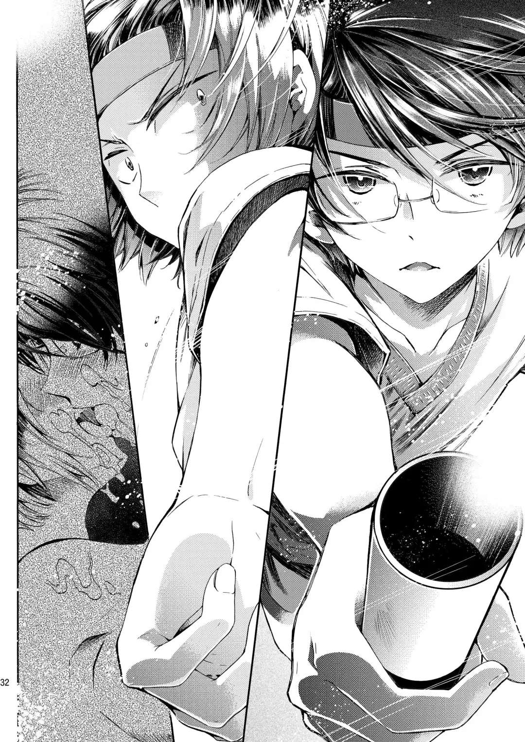 [Matashita Kintama] Misshitsu Kankin AV Tarenagashi Fhentai - Page 32