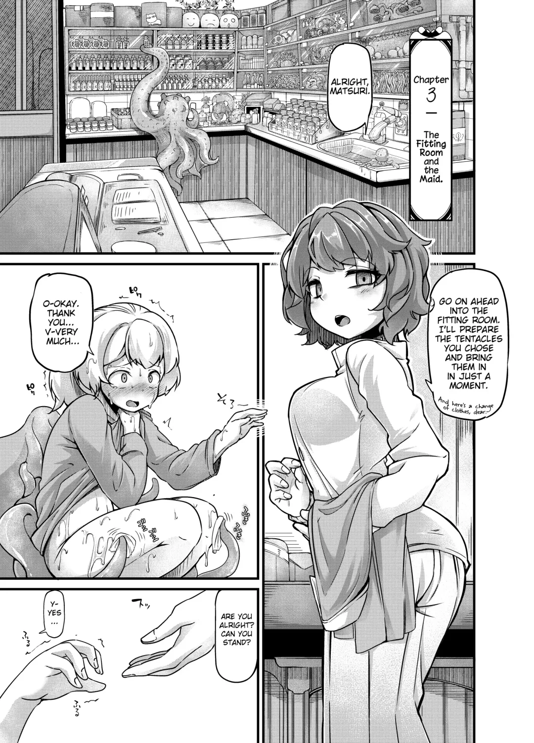 [Okuva] Anata no Machi no Shokushuyasan 3 | Your neighborhood tentacle shop 3 Fhentai - Page 4