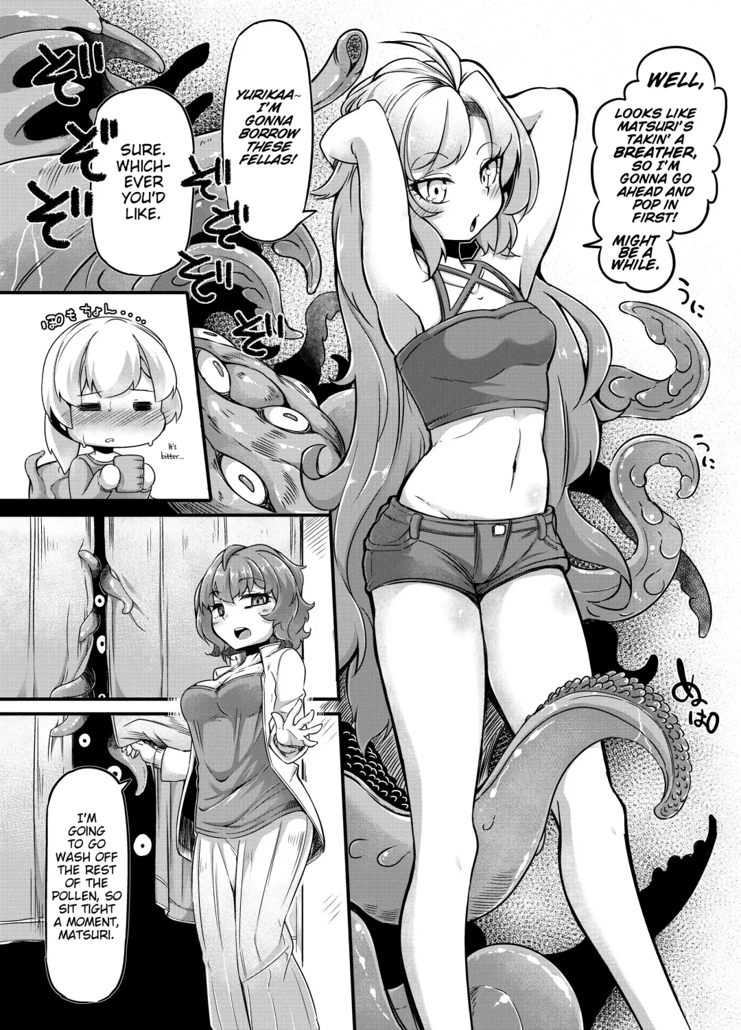 [Okuva] Anata no Machi no Shokushuyasan 3 | Your neighborhood tentacle shop 3 Fhentai - Page 8