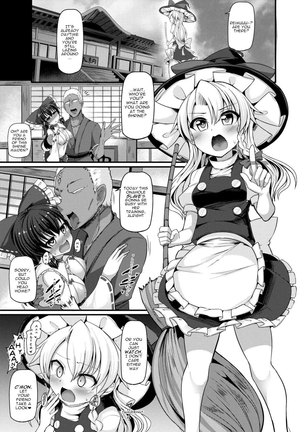 [Kenpi] Haiboku Saiin -Kirisame Marisa Hen- Fhentai - Page 5