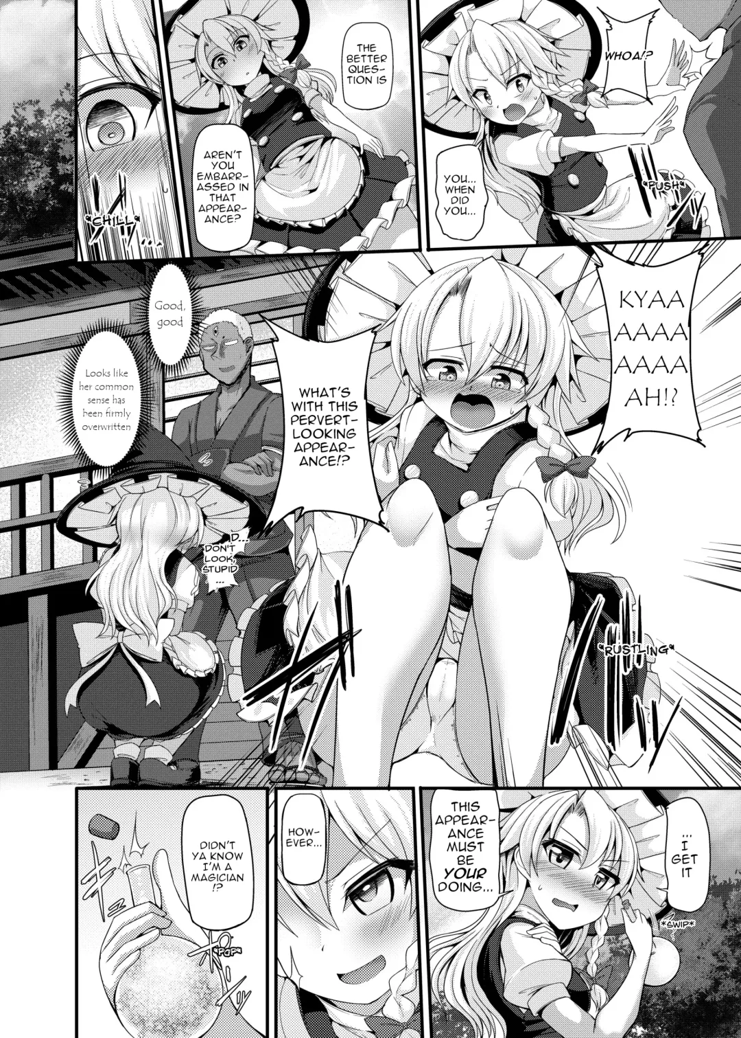 [Kenpi] Haiboku Saiin -Kirisame Marisa Hen- Fhentai - Page 8
