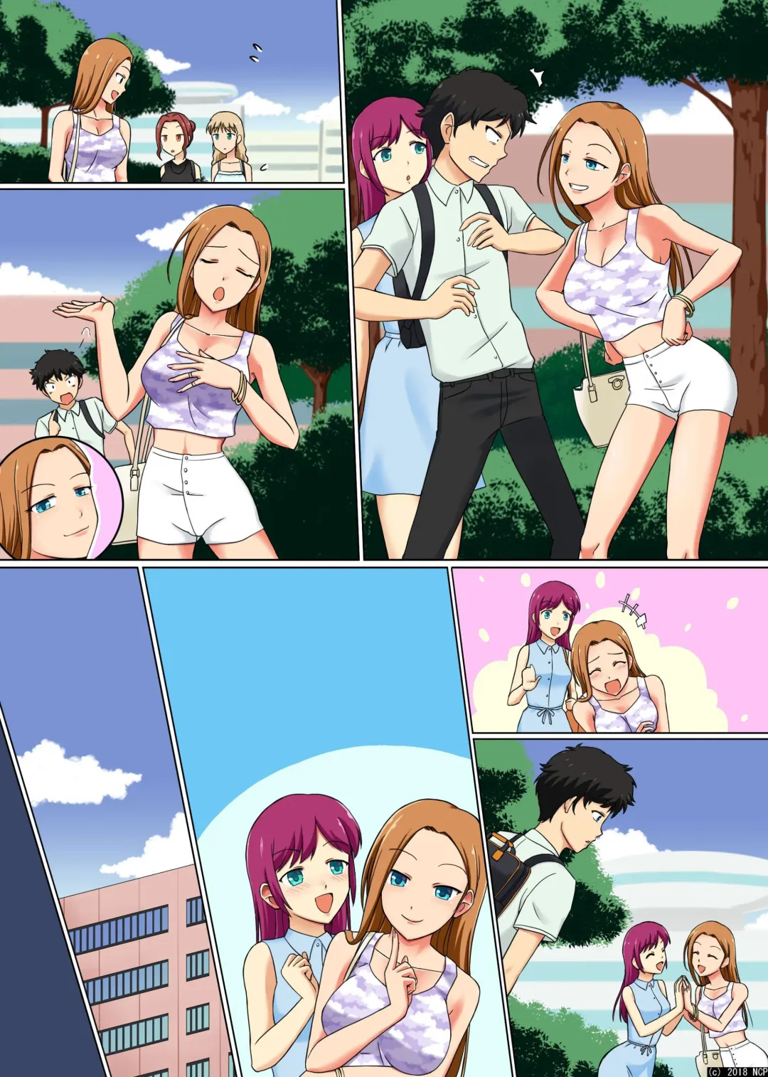 [Suzuki Metal] Ore no Shiranai Aida ni Koibito ga Moto Doukyuusei ni Inran Mesuinu ni Kaerareteita Ken Fhentai - Page 32