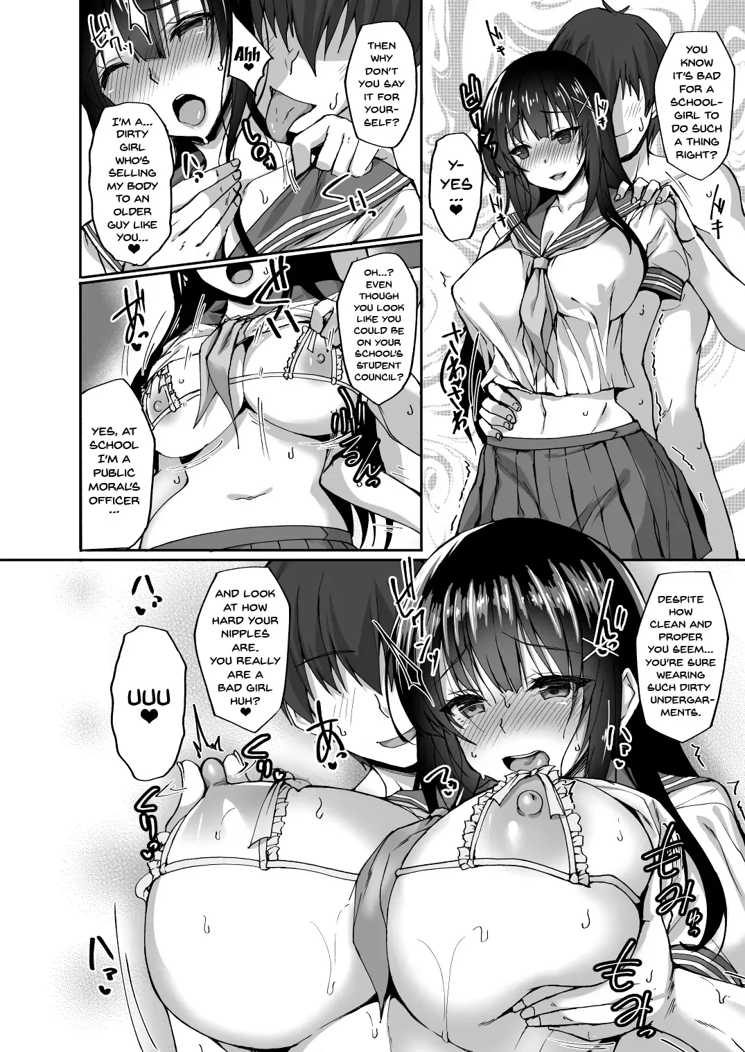 [Takeda Aranobu] Chishojo Fuuki Iin no Minna ni Ienai Inbi na Onegai 2 | The Virgin Morals Committee Member's Request She Can't Tell Anyone Else 2 Fhentai - Page 25