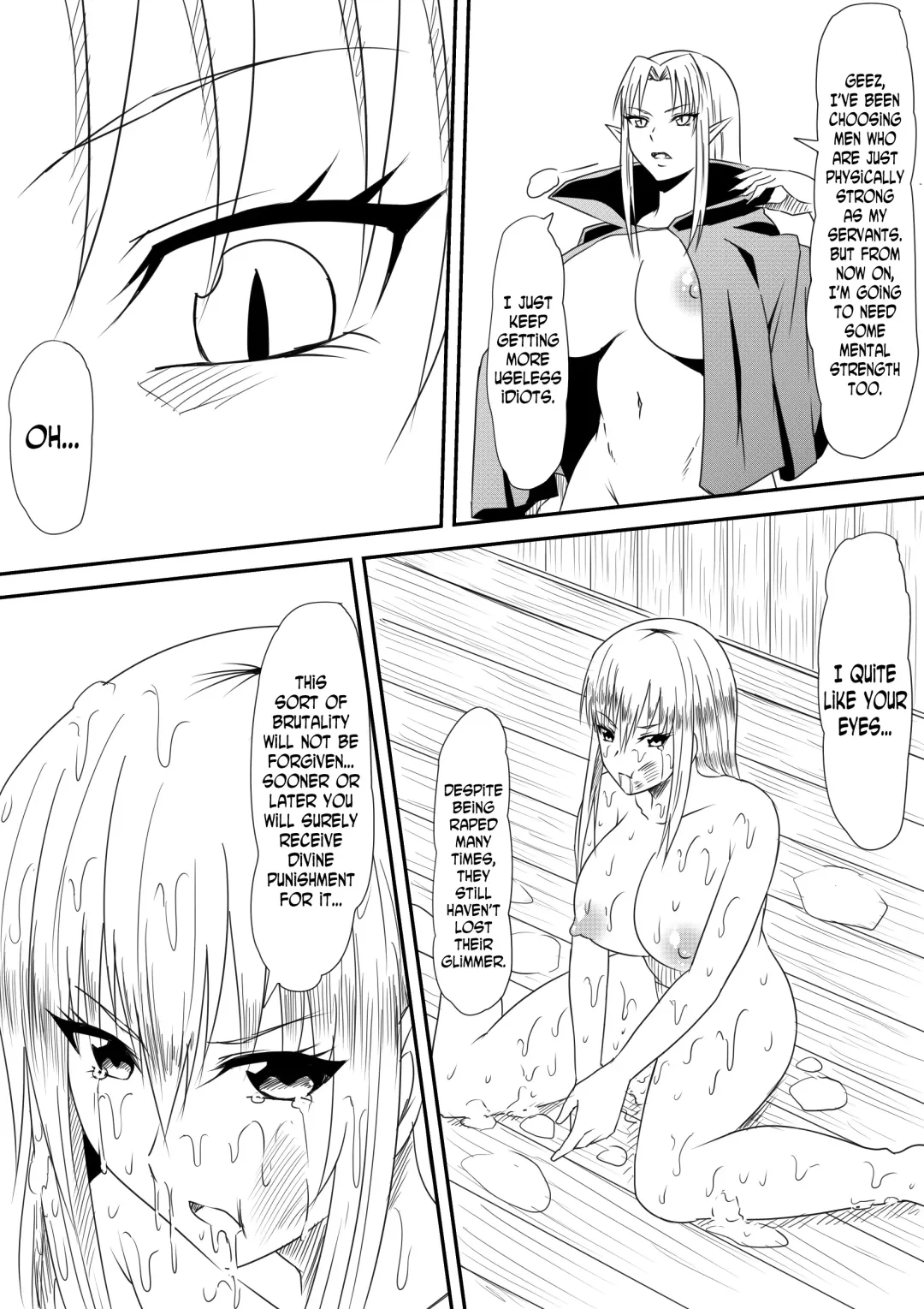 Kyuuketsuki ni Okasaremakutta Konyakusha ga Ageku ni Jishin mo Kyuuketsuki-ka Shite Semeru Gawa ni Naru Hanashi Fhentai - Page 14
