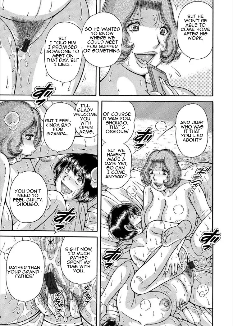 [Umino Sachi] Sansedai Soukan ~Boku to Kaa-san to Obaa-chan~ | Forbidden Love ~Me, My Mother and Granma~ Chpt. 2-7 Fhentai - Page 89