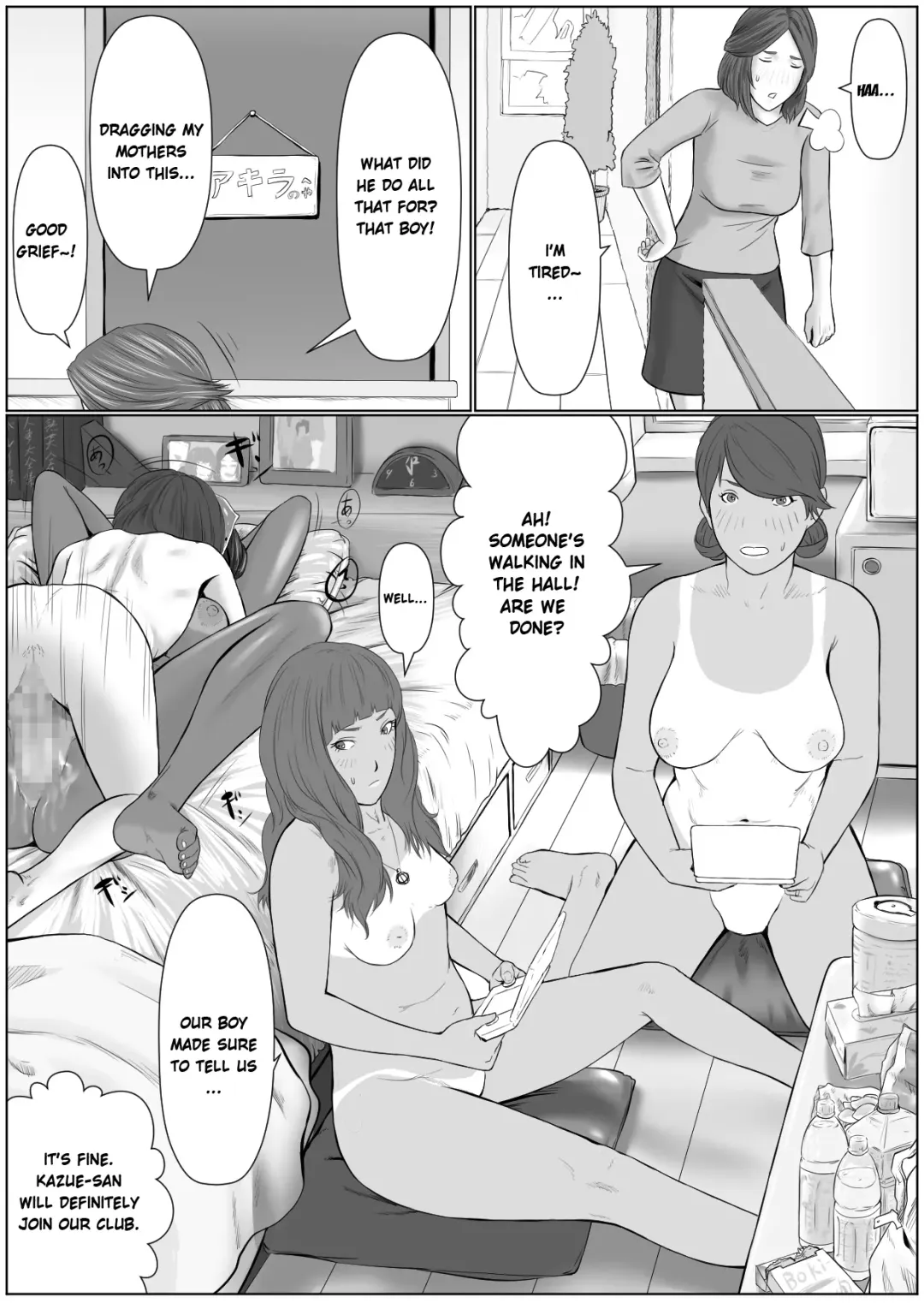 Haha wa Kakushi, Boku wa Shiranai Furi o Suru | I Acted Dumb About Mother's Secret Fhentai - Page 52