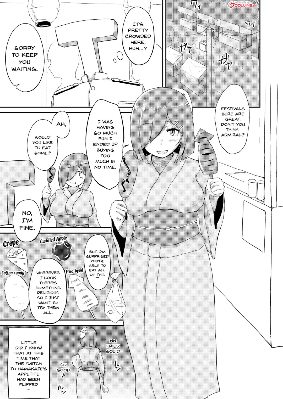 [Shigekix] Maru Yoku Switch | Hamakaze's Lust Switch Fhentai - Page 2
