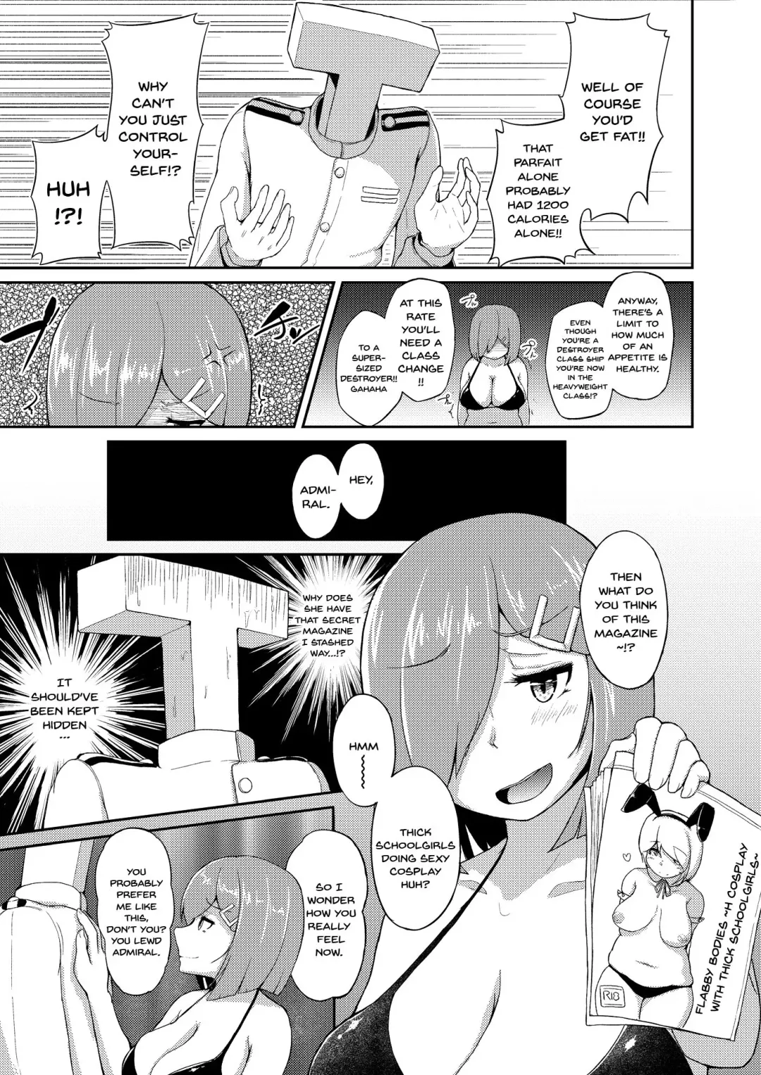 [Shigekix] Maru Yoku Switch | Hamakaze's Lust Switch Fhentai - Page 4