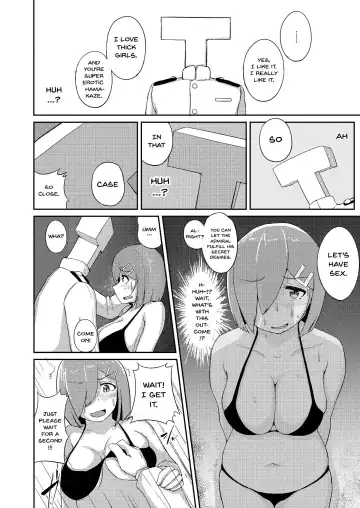 [Shigekix] Maru Yoku Switch | Hamakaze's Lust Switch Fhentai - Page 5