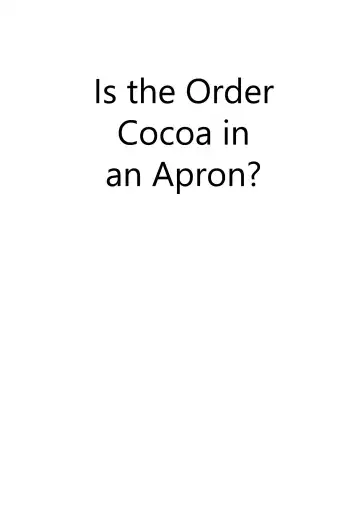 [Sekine Hajime] Gochuumon wa Kokoa to Apron desu ka? Fhentai - Page 3