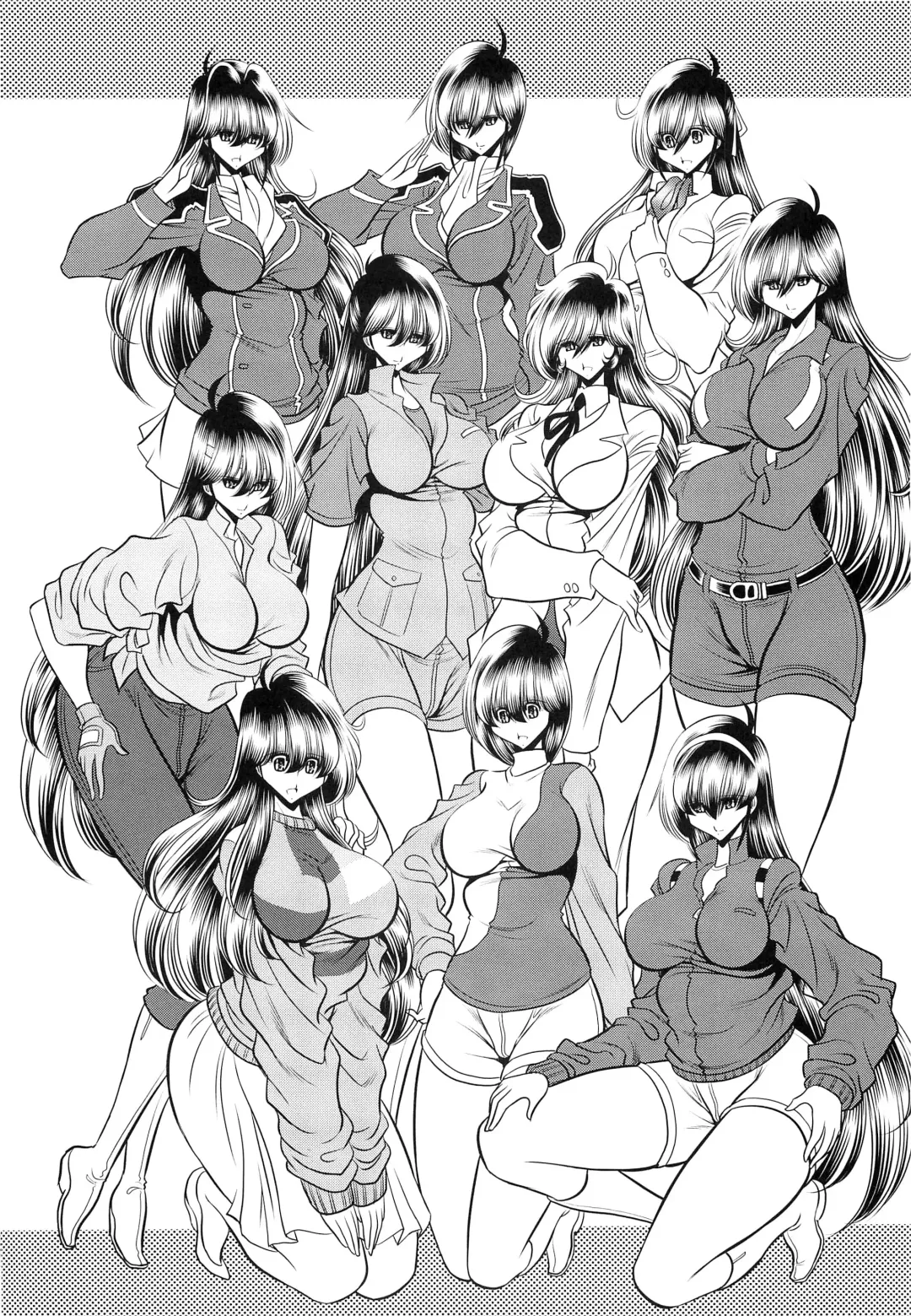 [Horikawa Gorou] <<Tokusatsu>> Superheroine Sentai 80's Fhentai - Page 57