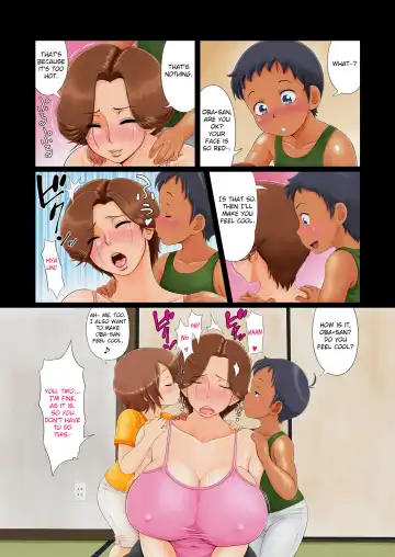 Shota Kyoudai to Tonari no Oba-san. | Two shota brothers and an older woman in the neighbourhood. Fhentai - Page 8