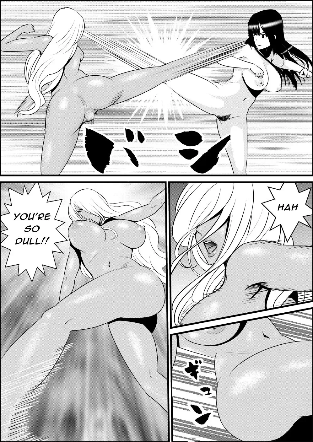 [Yamakumo] Zenra de Battle Manga | Naked Battle Manga Fhentai - Page 9