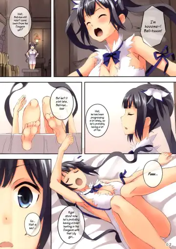 [Koga Nozomu - Shinokawa Arumi] Bell-kun wa Uwakimono | Is Bell a Playboy? Fhentai - Page 2