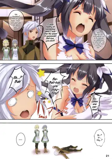 [Koga Nozomu - Shinokawa Arumi] Bell-kun wa Uwakimono | Is Bell a Playboy? Fhentai - Page 20