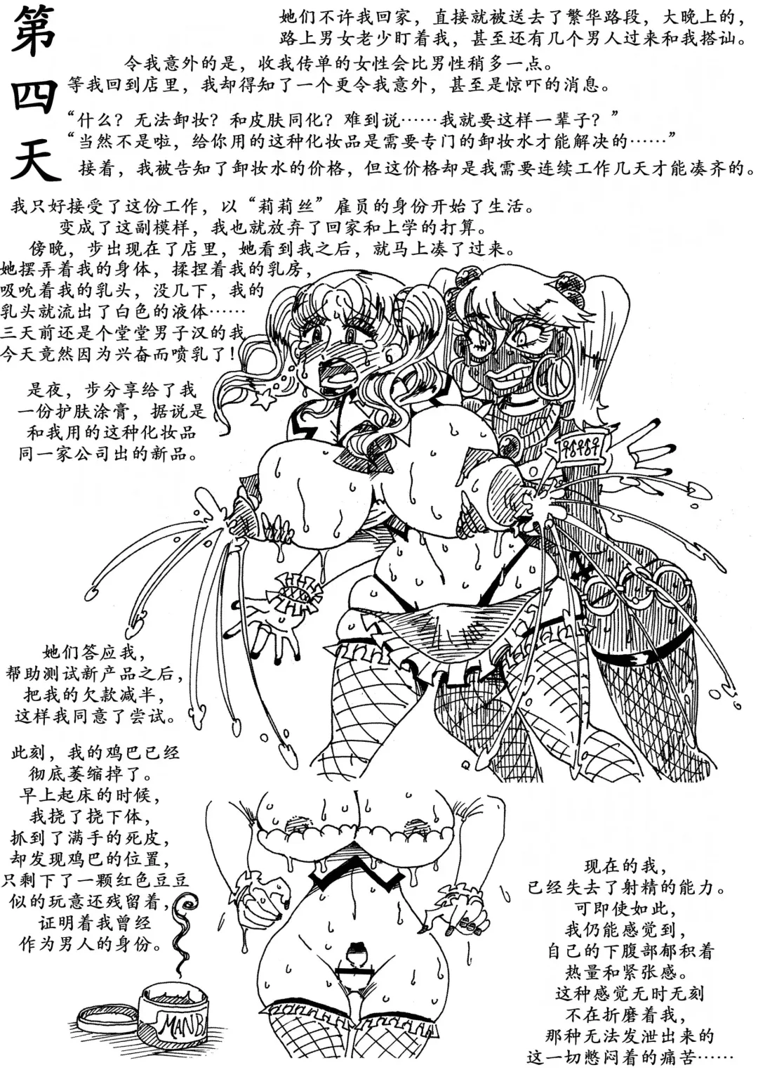 [Koganemushi] Nikutai Henka Shoujo Yawa ~MaGal Kissa no Nanokakan~ | 辣妹咖啡七日谈 Fhentai - Page 9