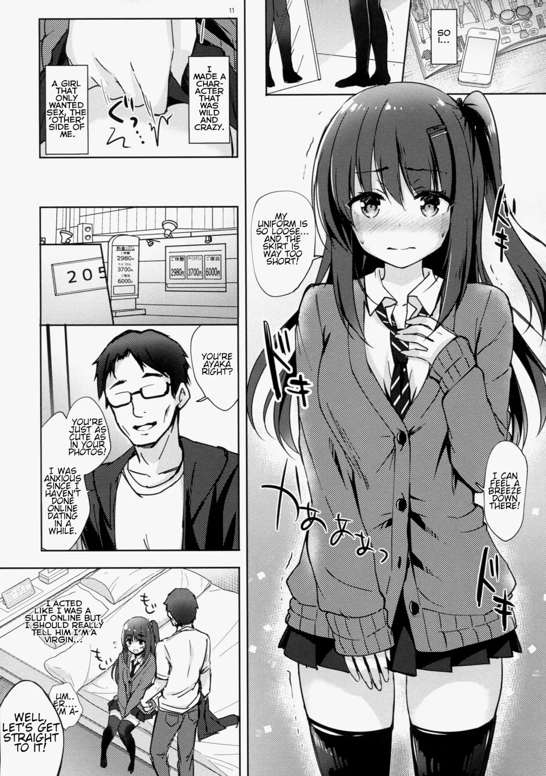 [Hisama Kumako] Yuutousei Ayaka no Uraomote Shojo Bitch Hen | The Two Sides of Honors Student Ayaka - Ayaka's First Time Fhentai - Page 10