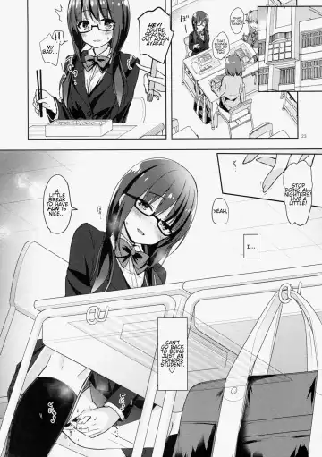 [Hisama Kumako] Yuutousei Ayaka no Uraomote Shojo Bitch Hen | The Two Sides of Honors Student Ayaka - Ayaka's First Time Fhentai - Page 22