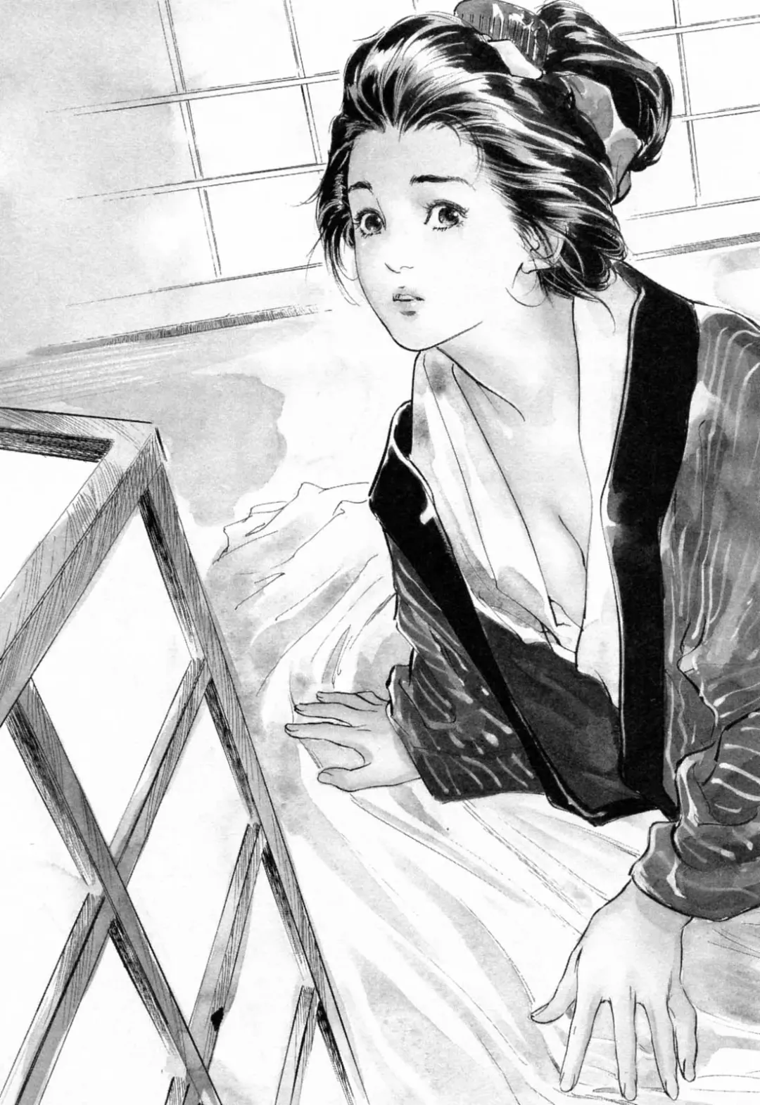 [Hazuki Kaoru - Takamura Chinatsu] Ukiyo Tsuya Zoushi 1 Fhentai - Page 57