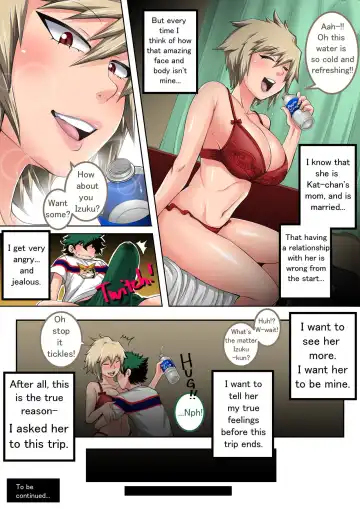 [Juna Juna Juice] Boku no Harem Academia Bakugou Mama to no Natsuyasumi "Zenpen" Fhentai - Page 59