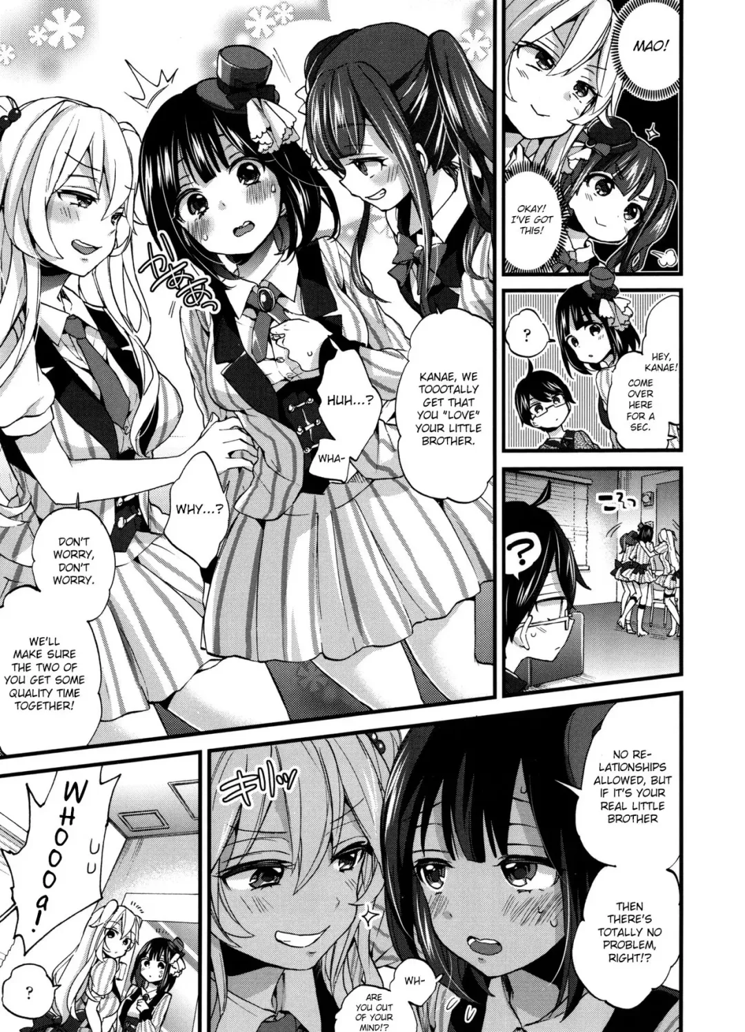 [Morishima Kon] Idol Datte OO Shitai! | We Wanna Do OO Even If We Are Idols Fhentai - Page 5
