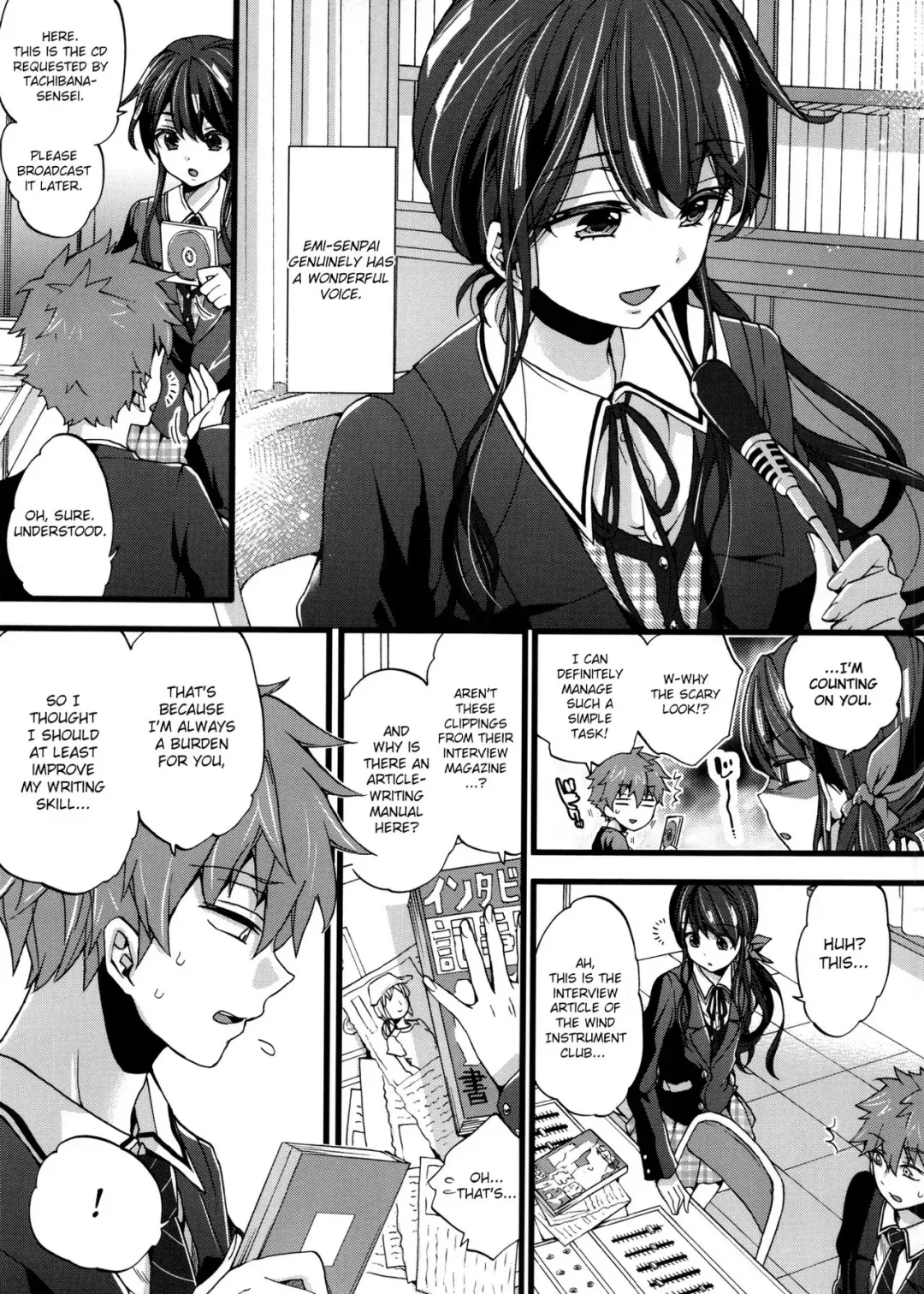 [Morishima Kon] Honbanchuu wa Oshizuka ni! | We're On Air So Be Quiet Fhentai - Page 3