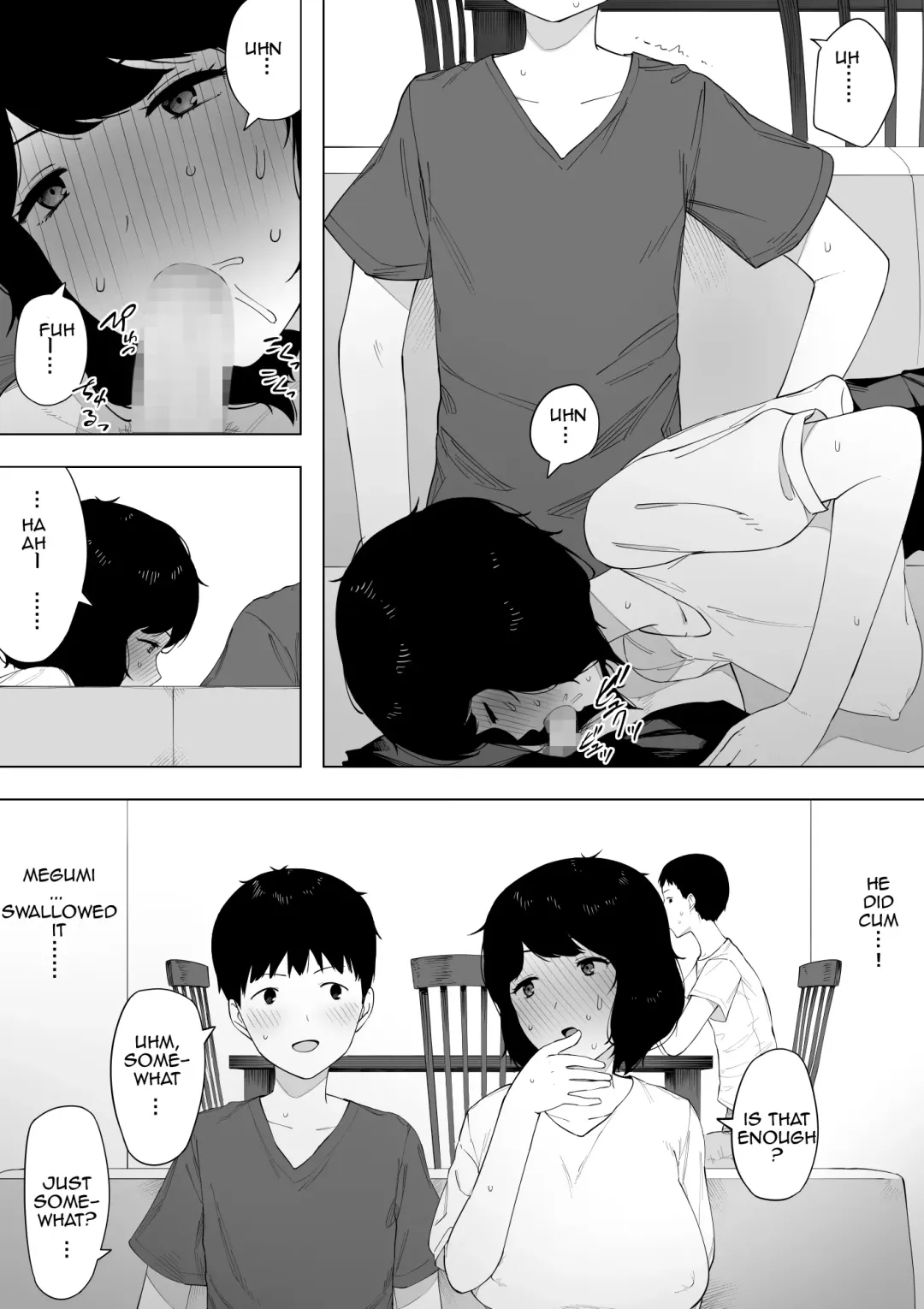 [Nt Robo] Haha to Shite? Tsuma to Shite? | As a Mother? As a Wife? Fhentai - Page 11