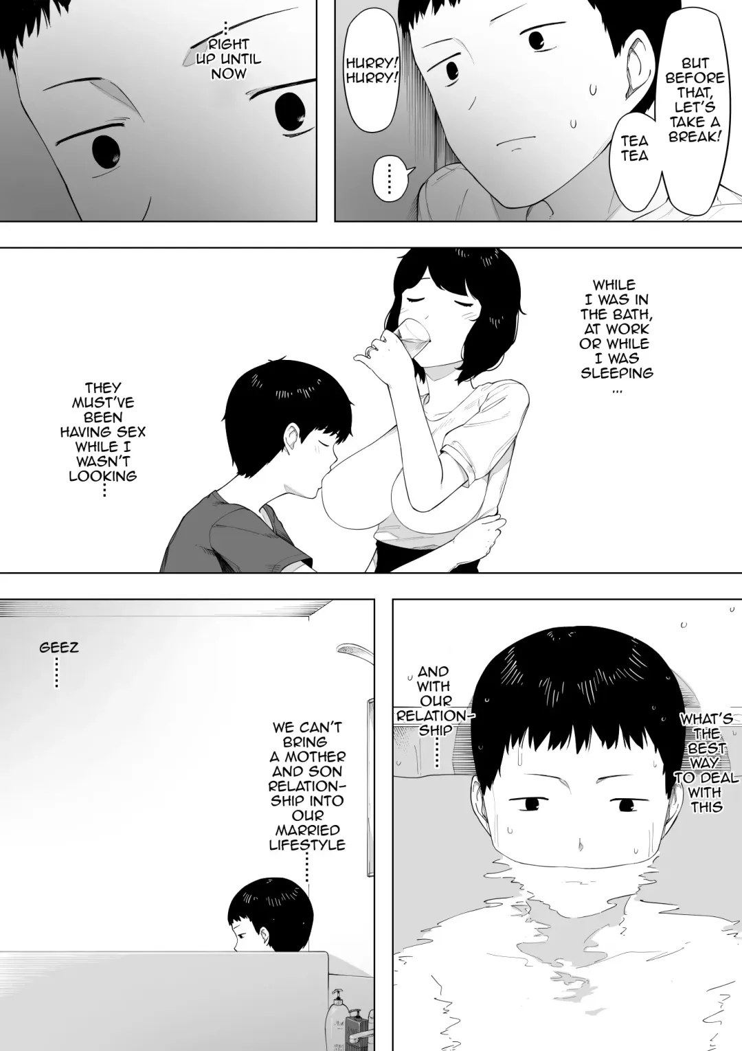 [Nt Robo] Haha to Shite? Tsuma to Shite? | As a Mother? As a Wife? Fhentai - Page 13