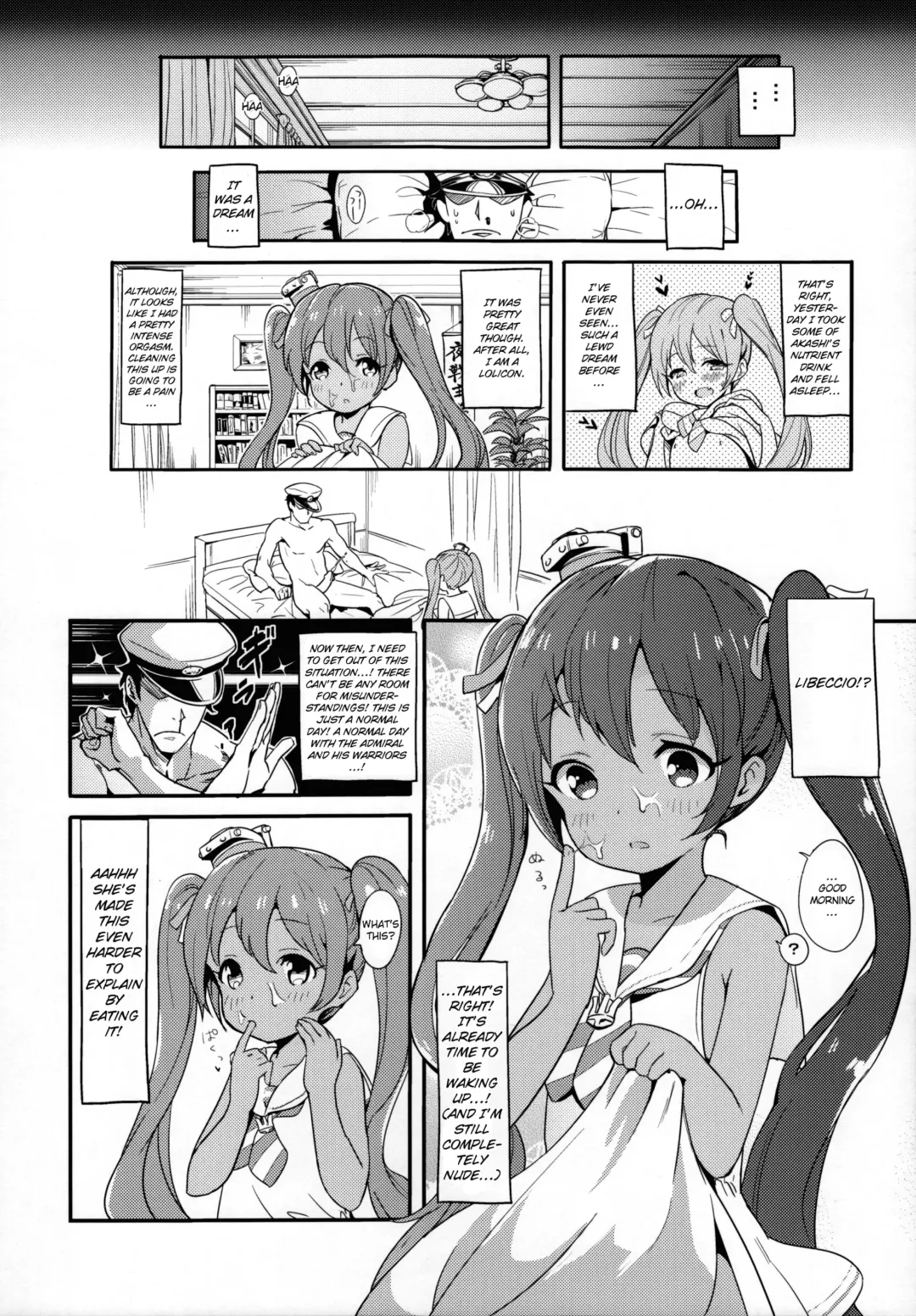 [Bitou] Libeccio no Momojiri Dolce | Libeccio's Peach Shaped Butt Fhentai - Page 8