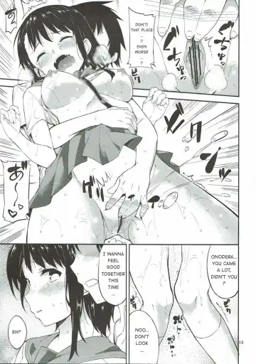 [Mame Denkyuu] Onodera-san to Amai Hi | A sweet day with Onodera Fhentai - Page 12