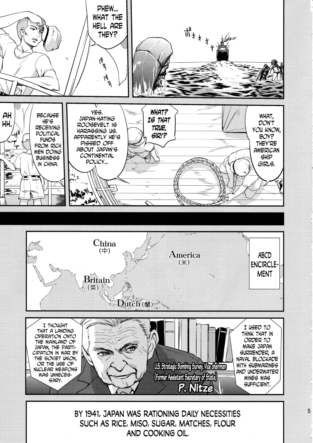 [Tk] Teitoku no Ketsudan: Showa 16-nen no Haisen | Admiral's Decision: The Defeat of Showa-16 Fhentai - Page 4