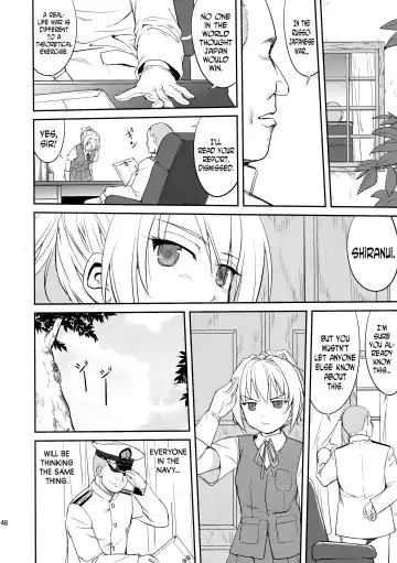 [Tk] Teitoku no Ketsudan: Showa 16-nen no Haisen | Admiral's Decision: The Defeat of Showa-16 Fhentai - Page 45