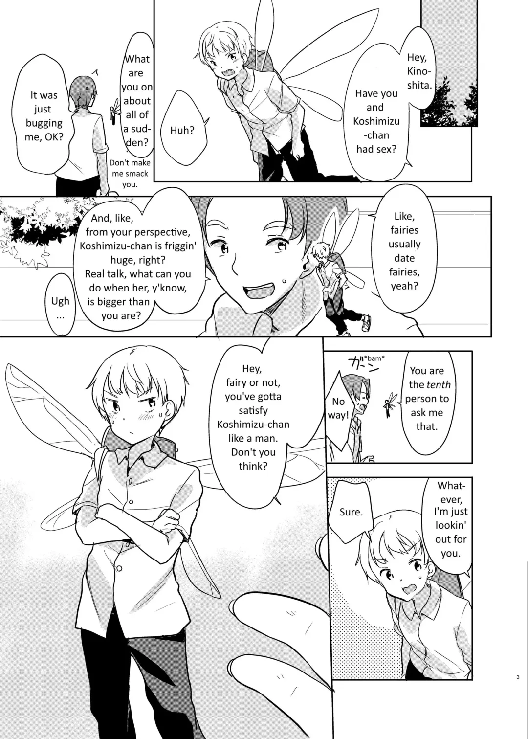 [Fuyuno Mikan] Yousei ga Iru Sekai - The world where Fairies are located Fhentai - Page 4