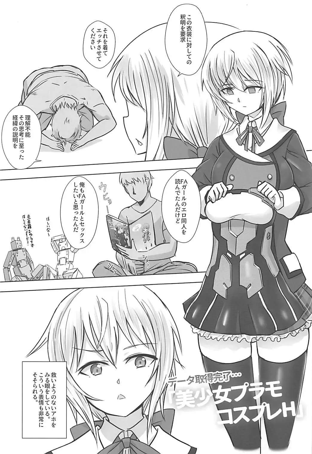 [Solokov] データ取得完了…「美少女プラモコスプレH」 Fhentai - Page 2