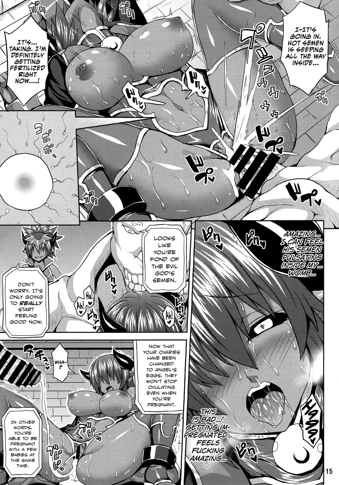 [Somejima] Jashin Jutai no Shou | Evil Gods Conception Chapter Fhentai - Page 14