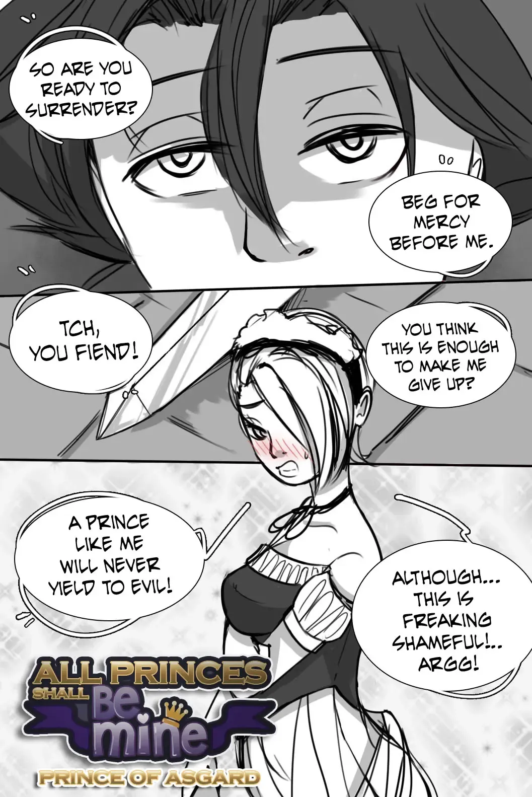 [Meowwithme] All Princes Shall Be Mine II: Prince of Asgard Fhentai - Page 1