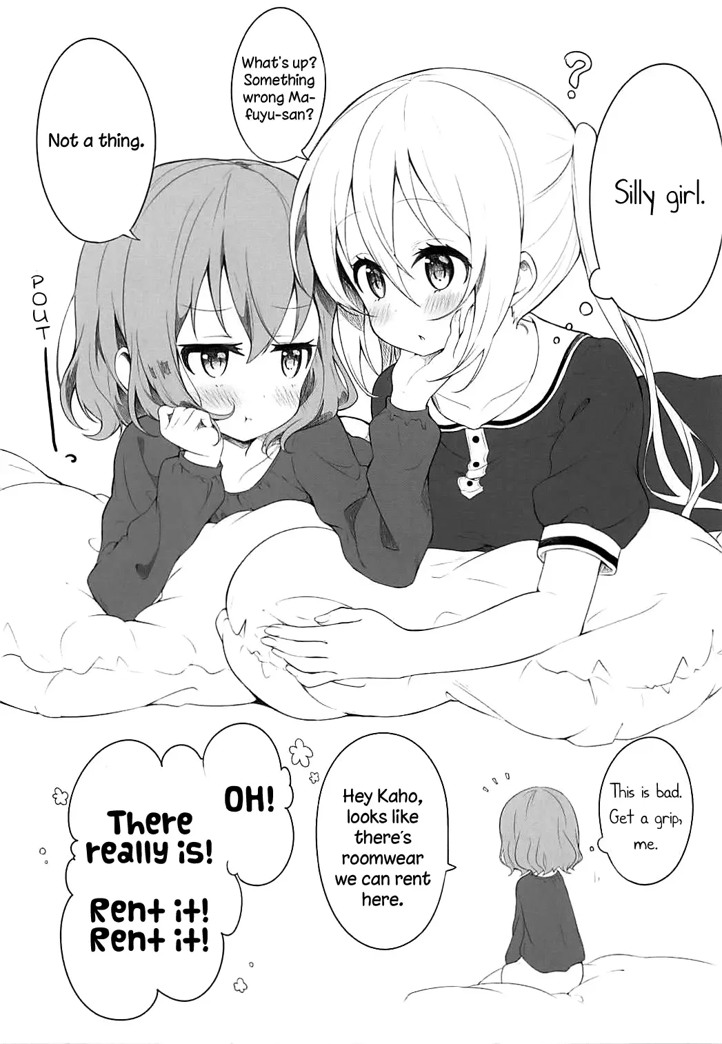 [Ikawa Waki] Koisuru Mafuyu wa Hon ga Ususugite Sugu Kaho to Ecchi Shichau no. | The book is too thin so Mafuyu gets straight to the ecchi with Kaho Fhentai - Page 8