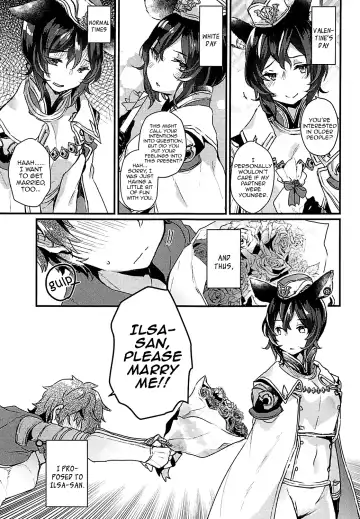 [Kanroame] Ilsa-san ni Propose Shimashita | I Proposed to Ilsa-san Fhentai - Page 4