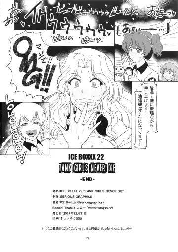 [Ice] ICE BOXXX 22 "TANK GIRLS NEVER DIE" Fhentai - Page 25