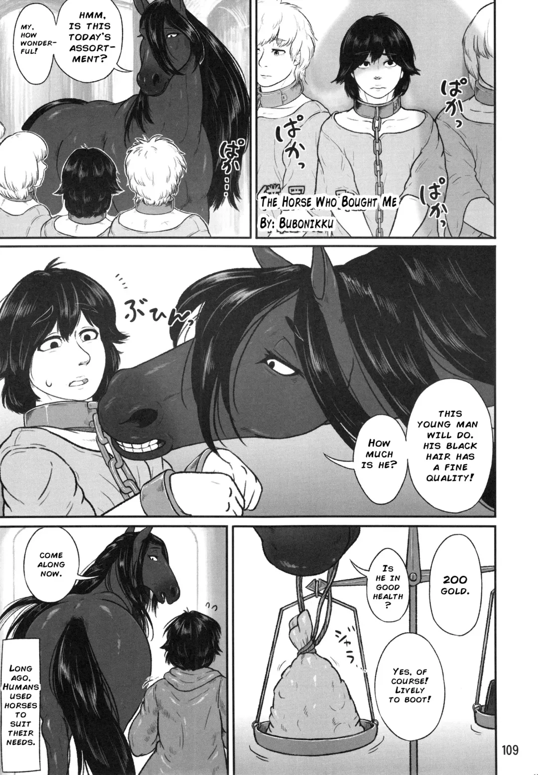 [Bubonic] Boku o Katta Ouma-san | The Horse Who Bought Me Fhentai - Page 1
