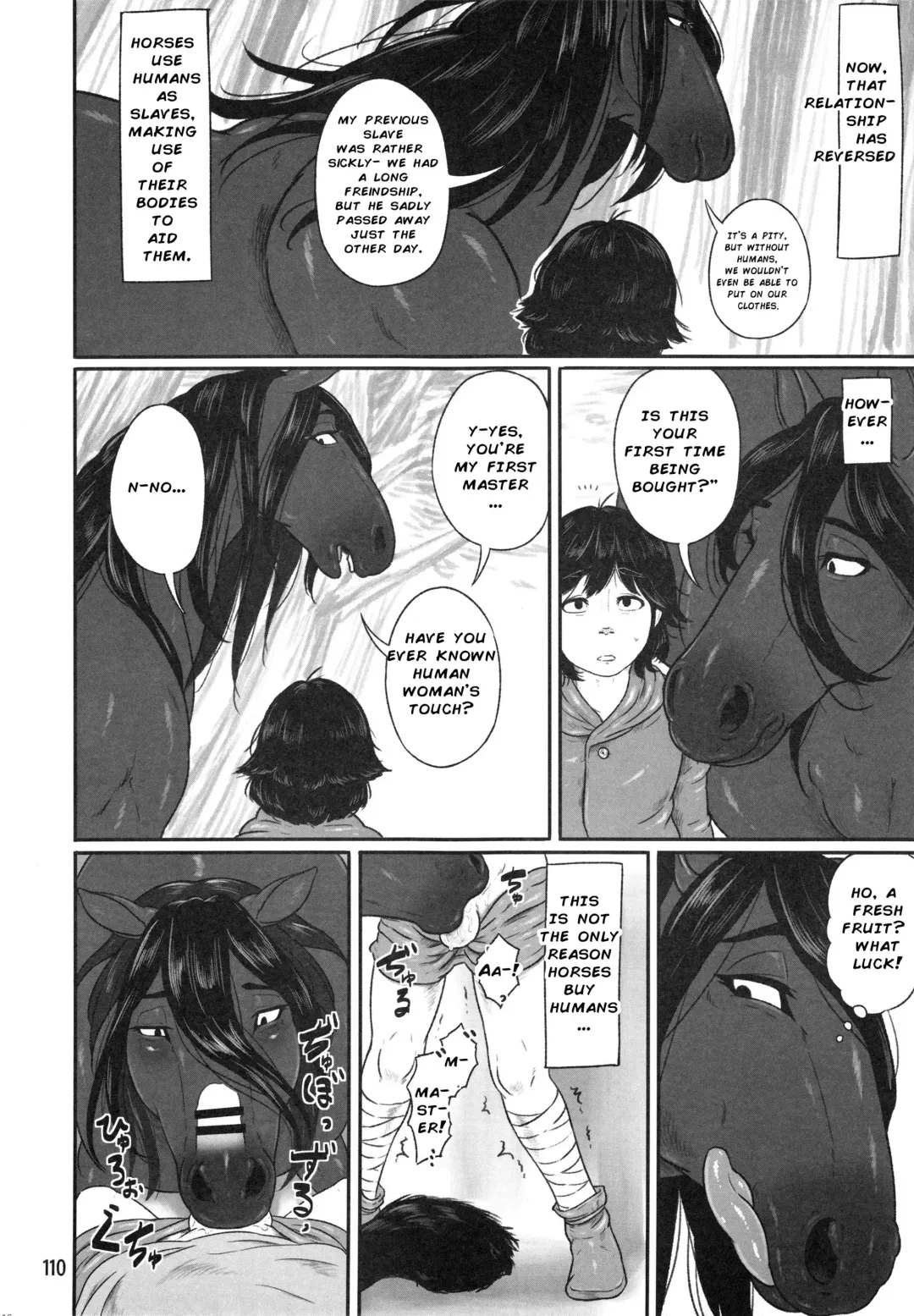 [Bubonic] Boku o Katta Ouma-san | The Horse Who Bought Me Fhentai - Page 2