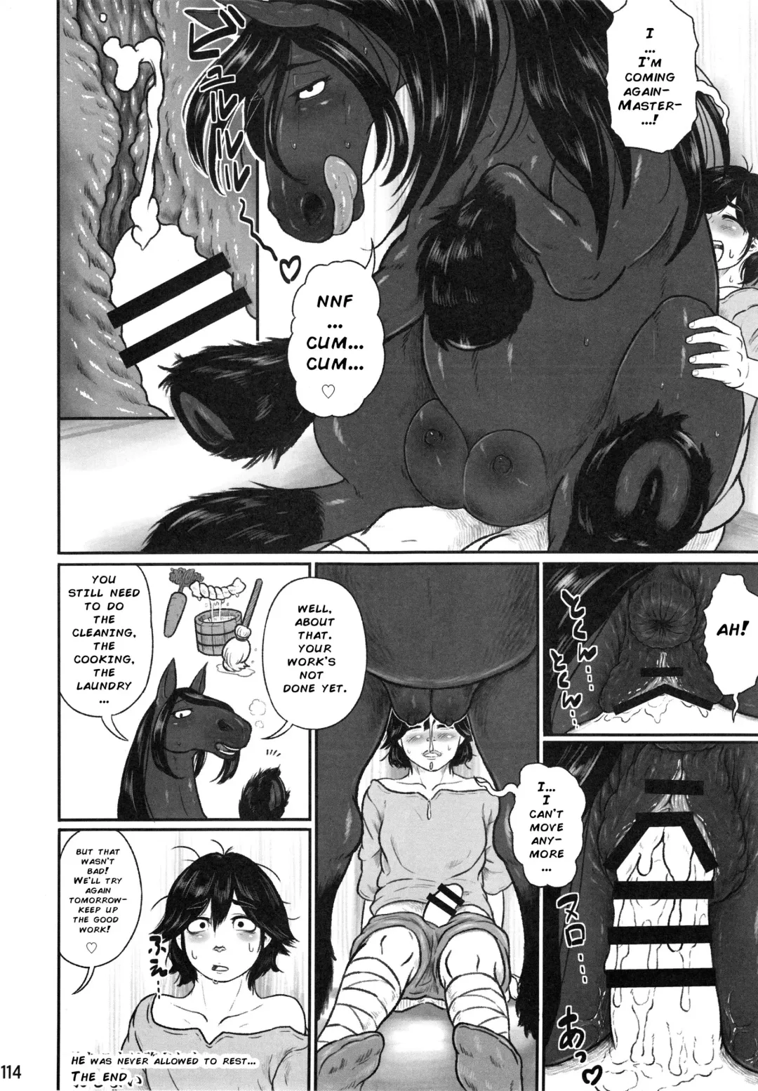 [Bubonic] Boku o Katta Ouma-san | The Horse Who Bought Me Fhentai - Page 6