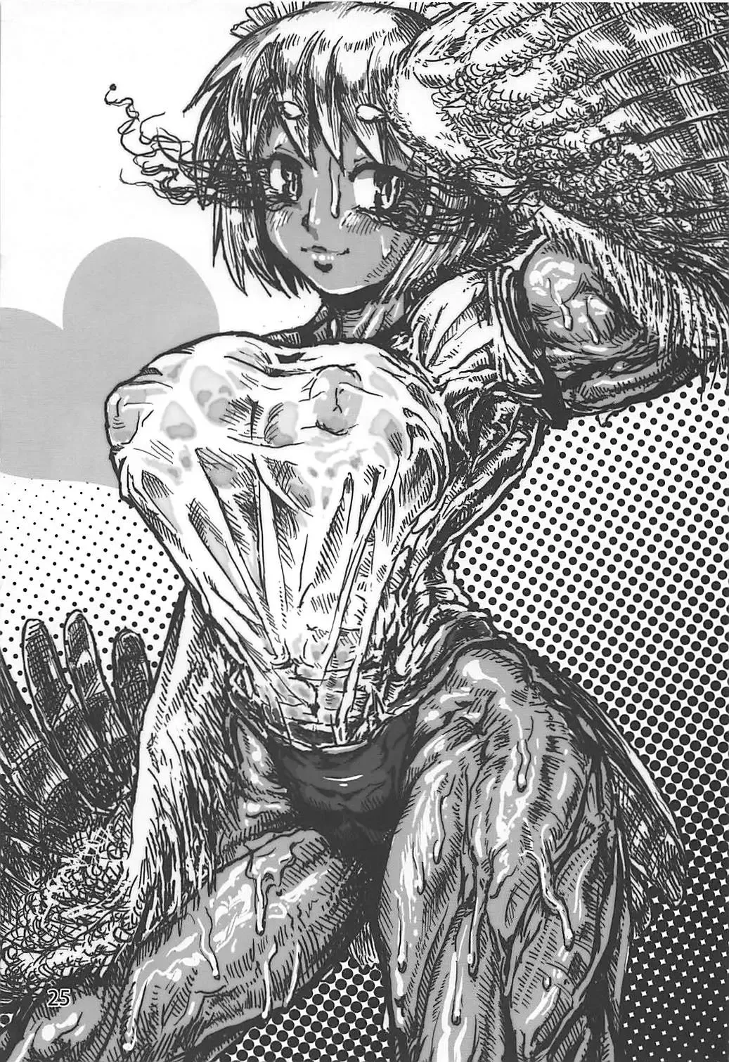 [Hutoshi - Jackasss - Takatsu] Yabai-san ni Renpatsu Nakadashi Fhentai - Page 24