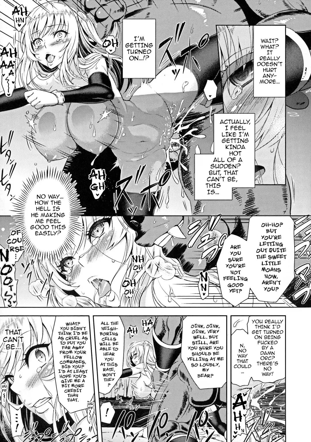 [Yamada Gogogo] ERONA Orc no Inmon ni Okasareta Onna Kishi no Matsuro | Erona ~The Fall of a Beautiful Knight Cursed with the Lewd Mark of an Orc~ Ch. 1-3 (decensored) Fhentai - Page 20