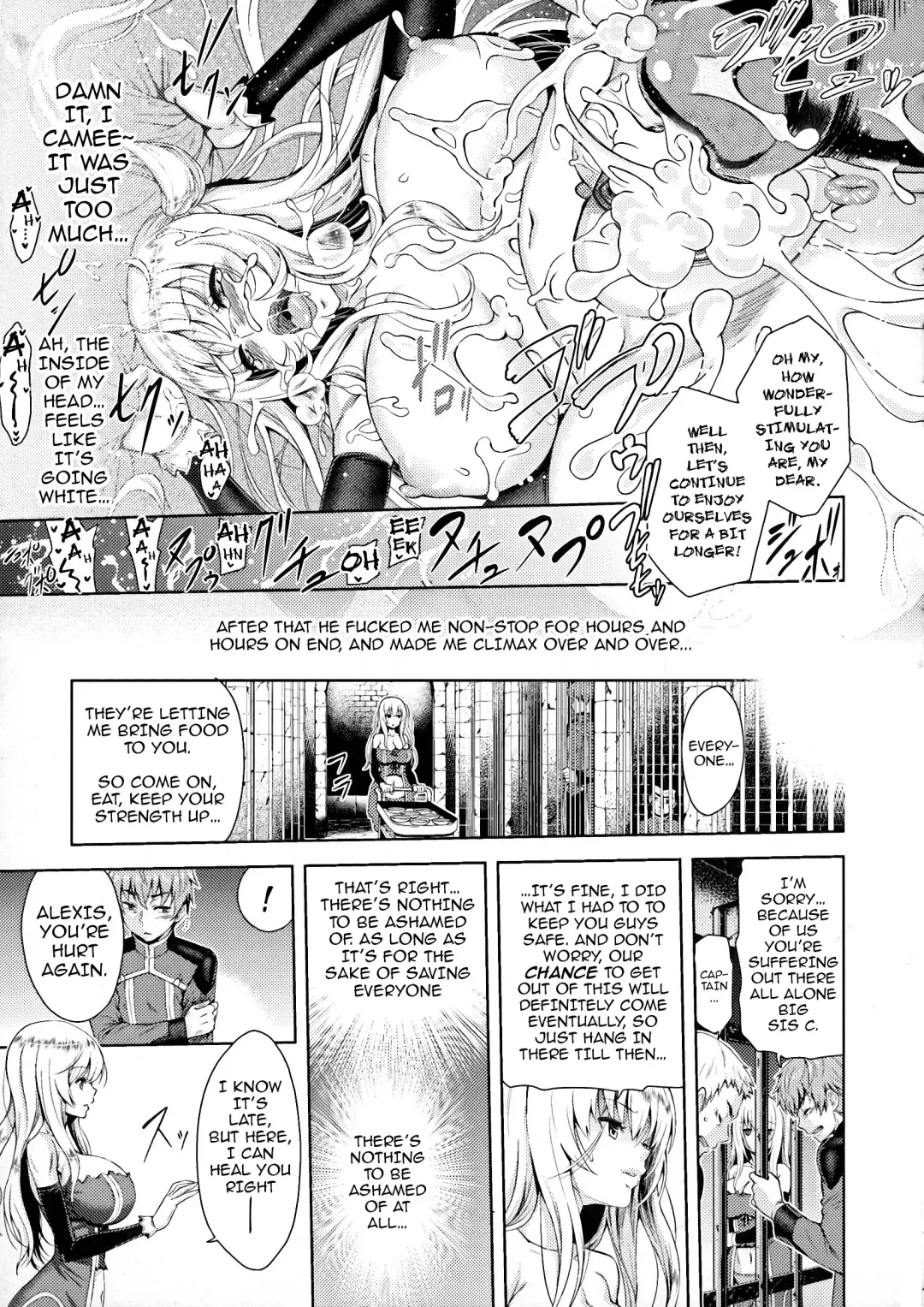 [Yamada Gogogo] ERONA Orc no Inmon ni Okasareta Onna Kishi no Matsuro | Erona ~The Fall of a Beautiful Knight Cursed with the Lewd Mark of an Orc~ Ch. 1-3 (decensored) Fhentai - Page 24